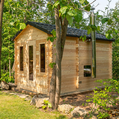 CT Georgian Cabin Sauna with Changeroom