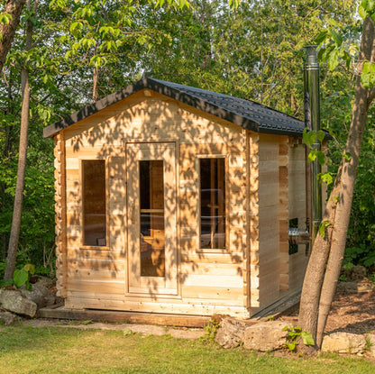 CT Georgian Cabin Sauna with Changeroom