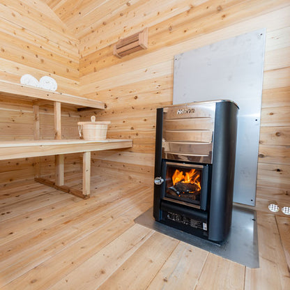 CT Georgian Cabin Sauna with Porch